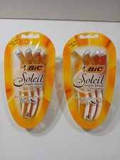 Soleil Triple Blade Disposable Razors,  Disposable Razors 2pkg of 4
