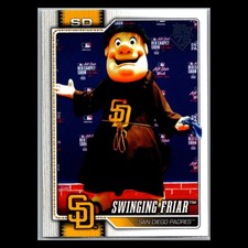 2026 Topps Series 1 Baseball Mascots #M-29 Swinging Friar, San Diego Padres