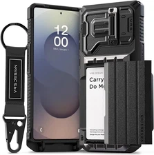 VRS DESIGN Damda Glide Ultimate for Galaxy S25 Ultra (2025), Matte Black 