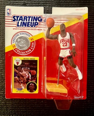 1991 & 1992 Chicago Bulls MICHAEL JORDAN STARTING LINEUP 
