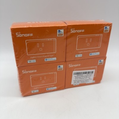 4Packs SONOFF S31 WIFI Smart Plug with Energy Monitoring,15A Smart Outlet Socket