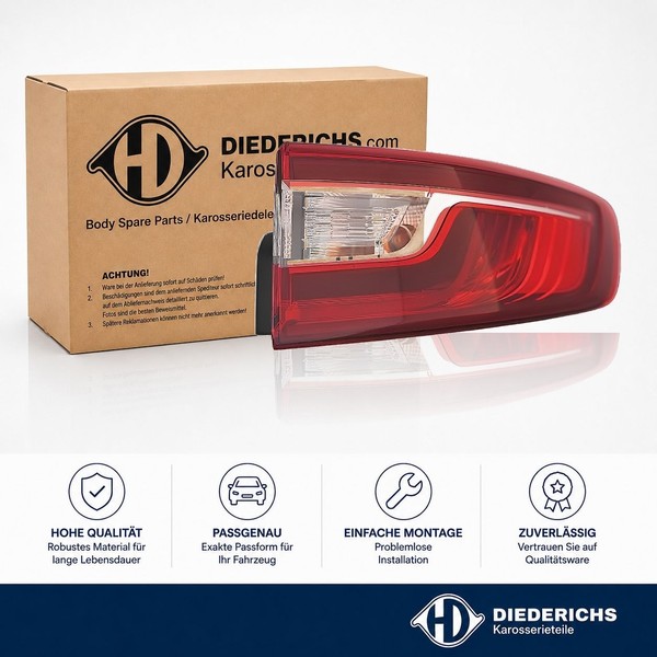 Heckleuchte Rechts Diederichs 4467690 FÜR Renault-image