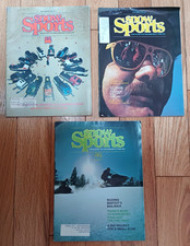 1974 Snowsports Magazines 3 Vintage Snowmobile Riding Ski-doo Polaris Yamaha