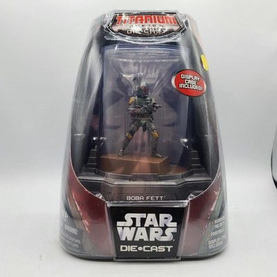 Star Wars Boba Fett Hasbro 2006 Titanium Series Diecast Figure - NISB