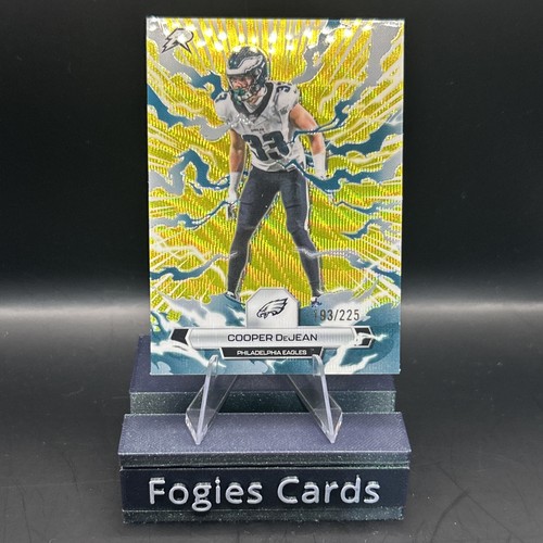 COOPER DEJEAN 2025 Topps Resurgence Football #82 Yellow Surge /225 Eagles