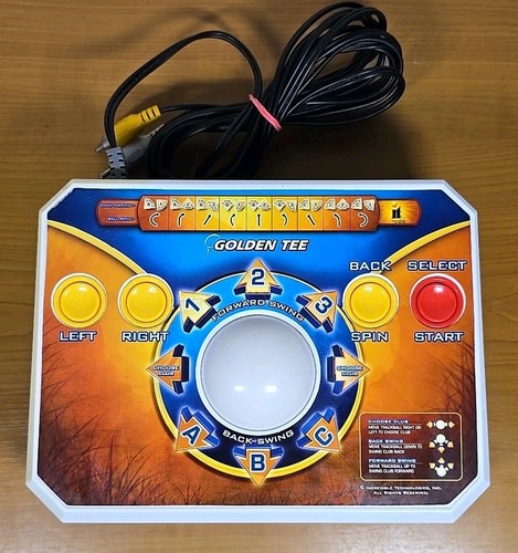 2011 Jakks Pacific GOLDEN TEE Golf Plug N Play Classic Home TV Edition Game