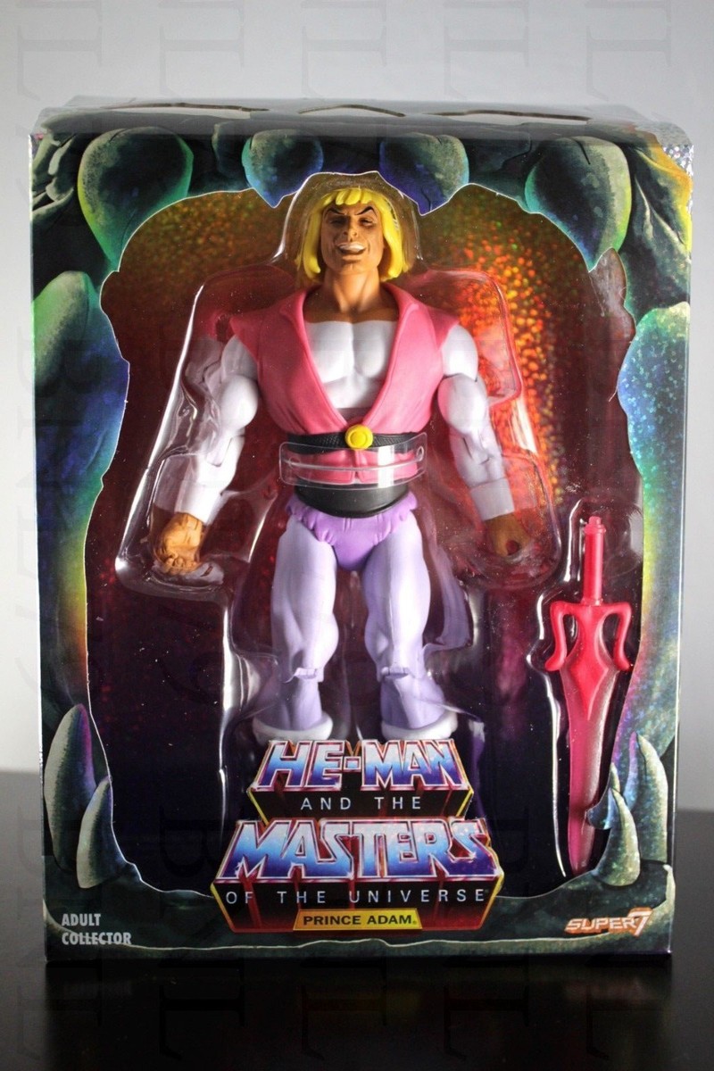 LAUGHING PRINCE ADAM SDCC 2018 Super7 Exclusive MOTU Club