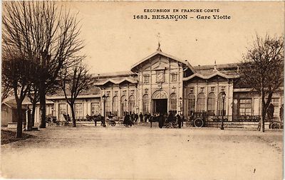 CPA AK Excursion en Franche-Comté - BESANCON - Gare Viotte (350042)