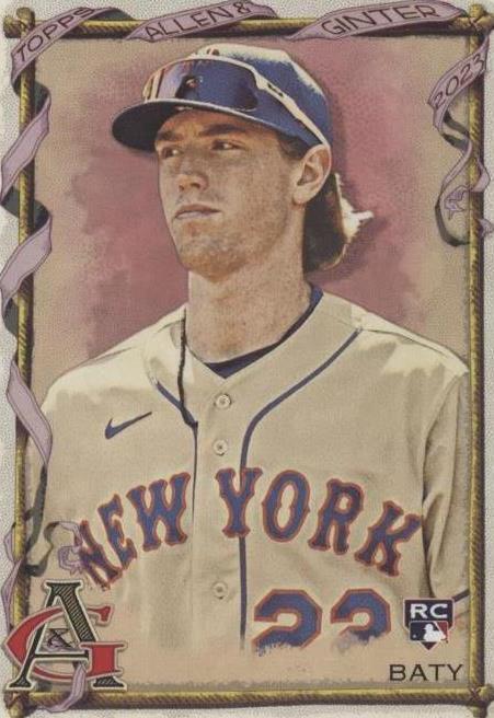 2023 Topps Allen & Ginter - Brett Baty #80 - 1 of 1