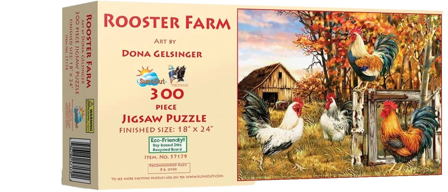 Rompecabezas de cartón SunsOut Animales