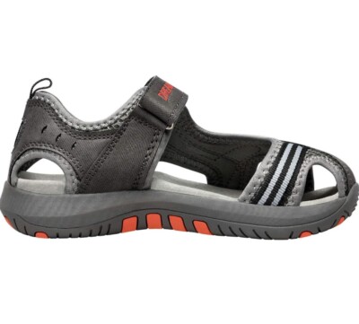 Dream Pairs Hydro-2K Boys'/Men s Outdoor Hiking Sandals Size 6 Gray, Orange NEW