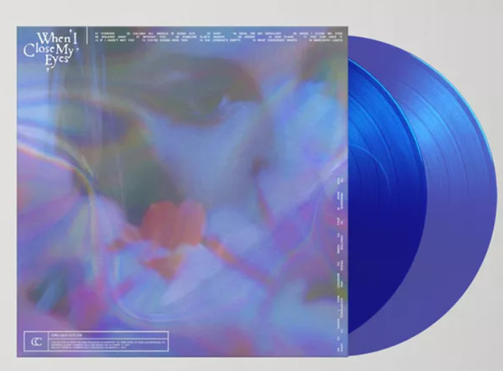 Челси Катлер - WHEN I CLOSE MY EYES - 2 виниловых пластинки ГОЛУБОГО цвета - НОВЫЕ И ЗАПЕЧАТАННЫЕ!!