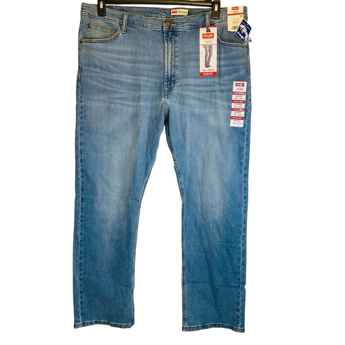 Bootcut Jeans Wrangler Relaxed Fit Jeans 44x32 Wrangler Jeans NWT