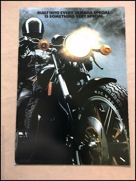 1980 Yamaha Specials Motorcycle Bike Vintage Brochure Catalog