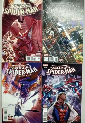 The Amazing Spider-Man #4 #6 #7 #8 Marvel 2015 Comic Books