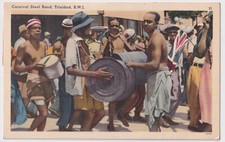 UK COLONIAL TRINIDAD STEEL DRUM BAND POSTED 1947 VENEZUELA TO JACK WISE, NYC