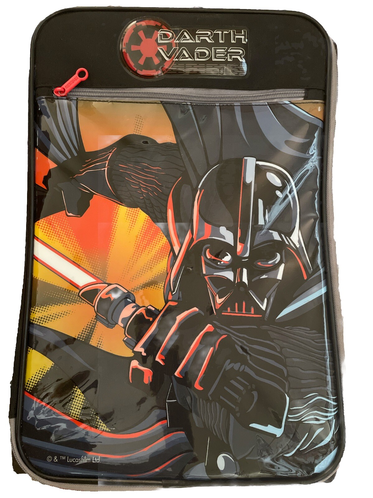 Child AMERICAN TOURISTER STAR WARS DARTH VADER 18" TALL UPRI