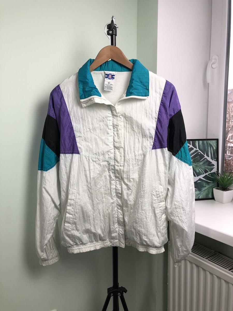 Vintage Pro Spirit 90s Windbreaker Jacket Men's Size M Nylon