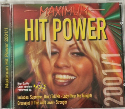 Maximum HIT POWER 2001/1 CD 18 Titel Cover Versionen - Sehr Gut