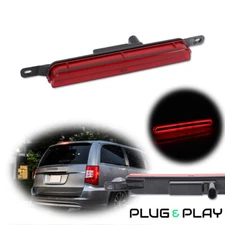 For Dodge Grand Caravan 2008-2017 2016 3rd Third High Mount Brake Light Red Lens
