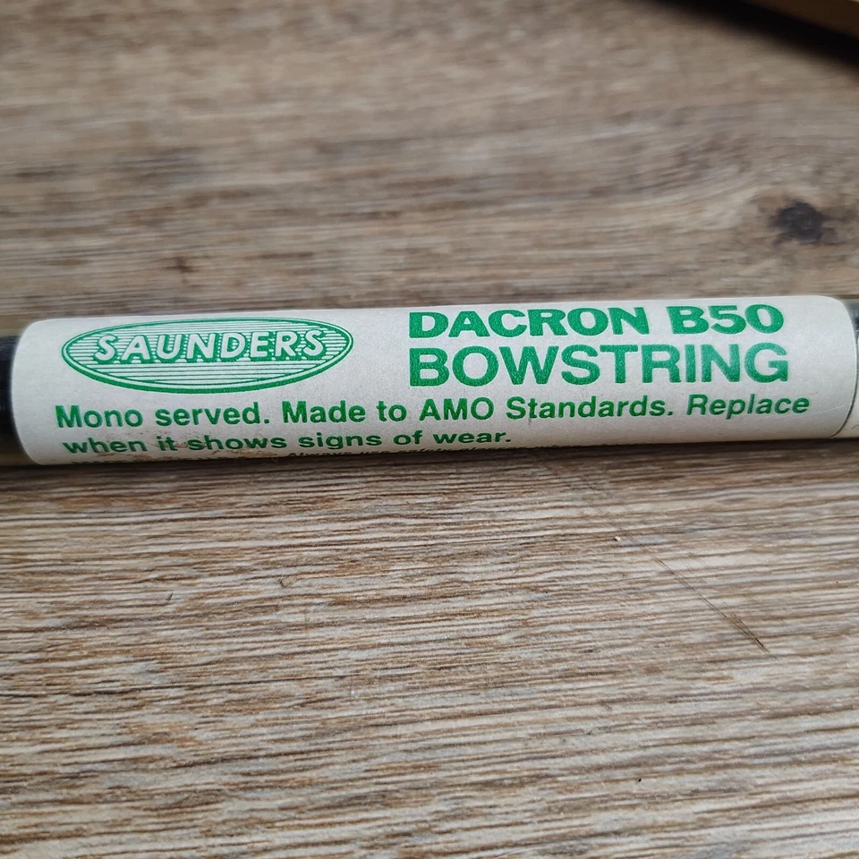 Cuerda de arco de tiro con arco Dacron B50 TO-75 peso 38 pulgadas flecha de arco Foto 2 de 4