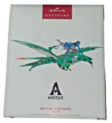 Hallmark Keepsake Ornament 2022 Disney Avatar Neytiri and Seze New in Box