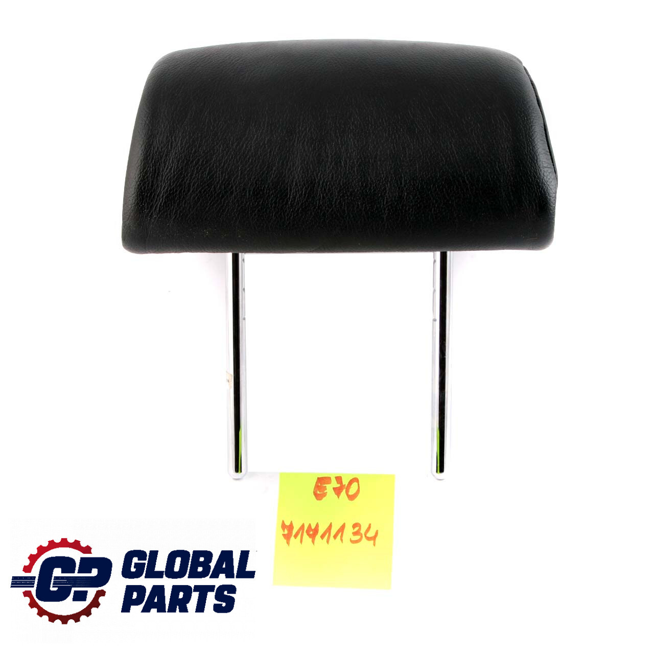 BMW X5 E70 Rear Seat Left Right N/O/S Headrest Leather Nevada Black eBay