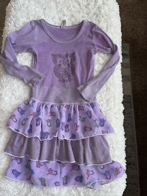 Mignonne girls purple owl design Cute, ** nt Desc