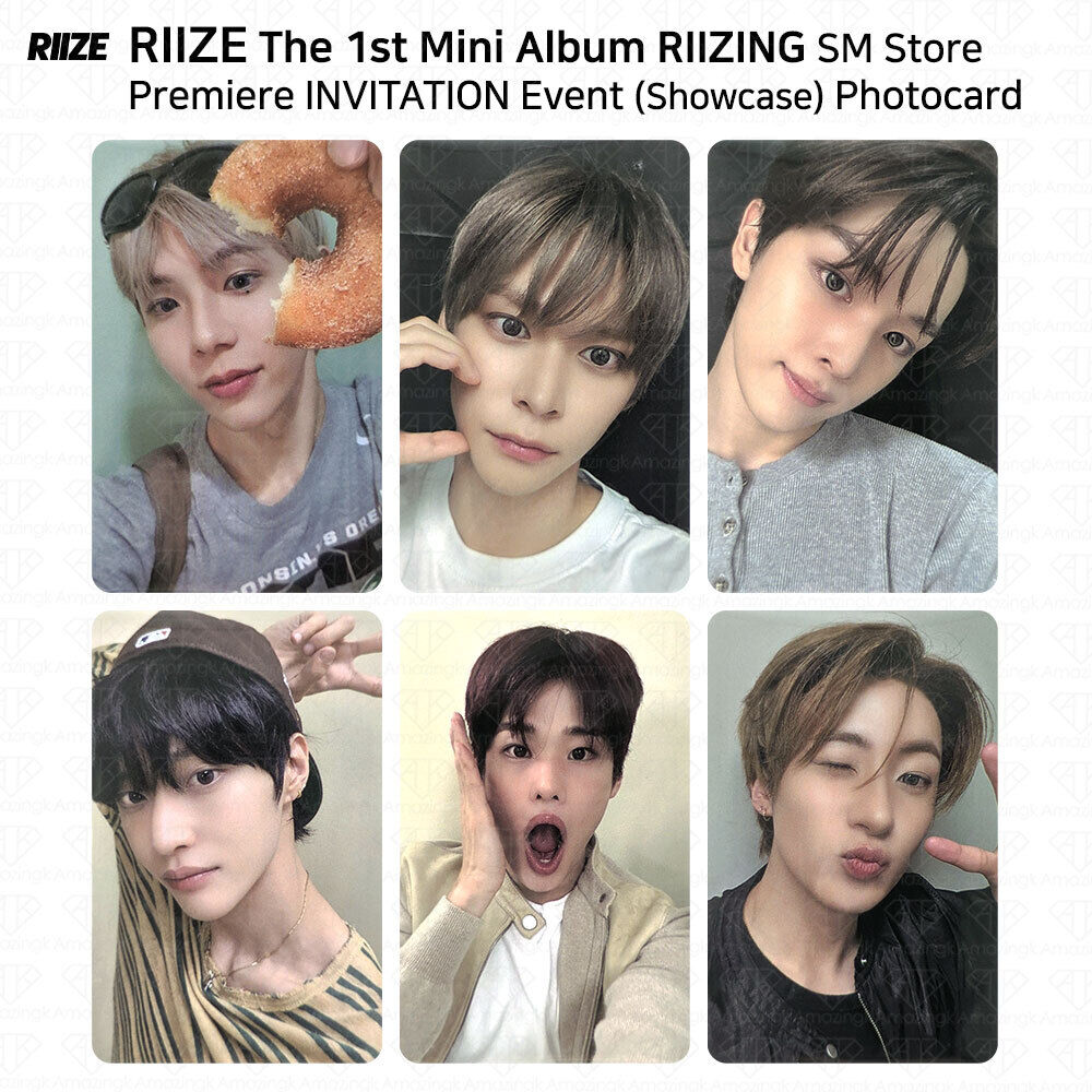 RIIZE RIIZING SM Store Premiere INVITATION Event Showcase RIIZE RIIZING SM Store Premiere INVITATION Event Showcase