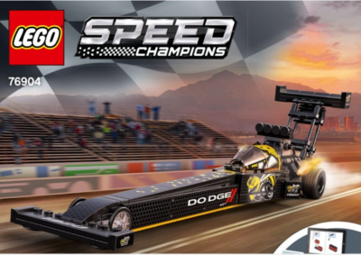 LEGO 76904 Speed Champions Only Mopar Dodge SRT Top Fuel Dragster