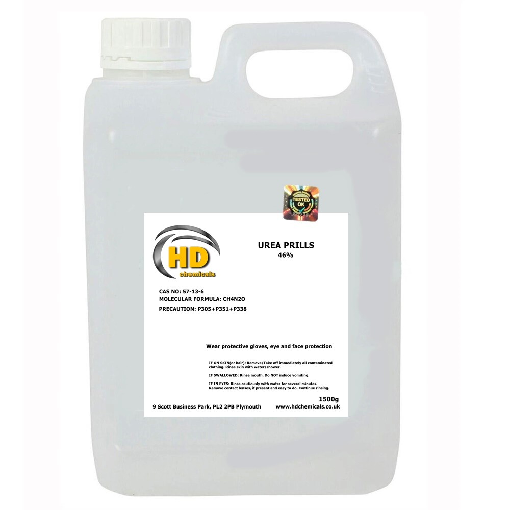 Urea Prills 46% Granulated Fertiliser 1500g High Quality Free Postage UK Seller