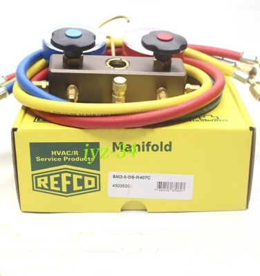 1PC REFCO BM2-6-DS-R407C 4503520 quality gauge