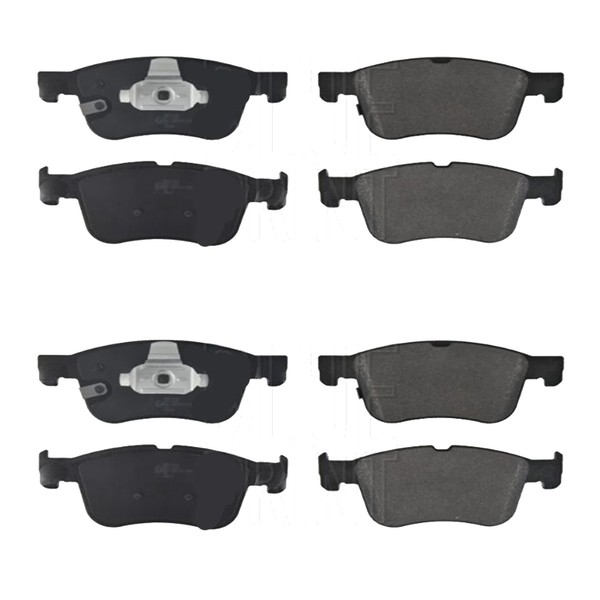 Set BeläGe Schuhe BremsbeläGe Vorne Und Hinten FüR Ford Kuga III ( Dfk )-image