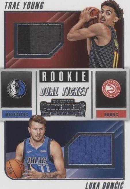 2018-19 Panini Contenders - Trae Young/Luka Dončić #RD-LT for sale