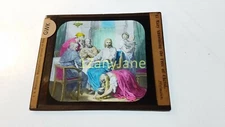 GWK Glass Magic Lantern Slide Photo MARY ANNOINTS THE FEET OF CHRIST
