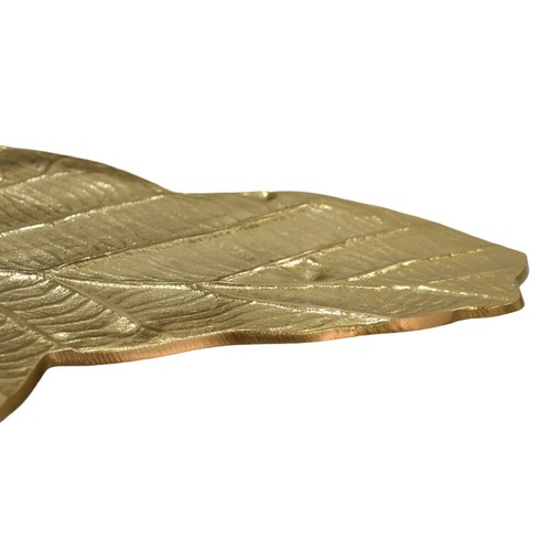 Handmade Decorative Gold Color Coated Aluminium Tray 7.08 x 4.72 x 0.74 Inch - Picture 7 of 9