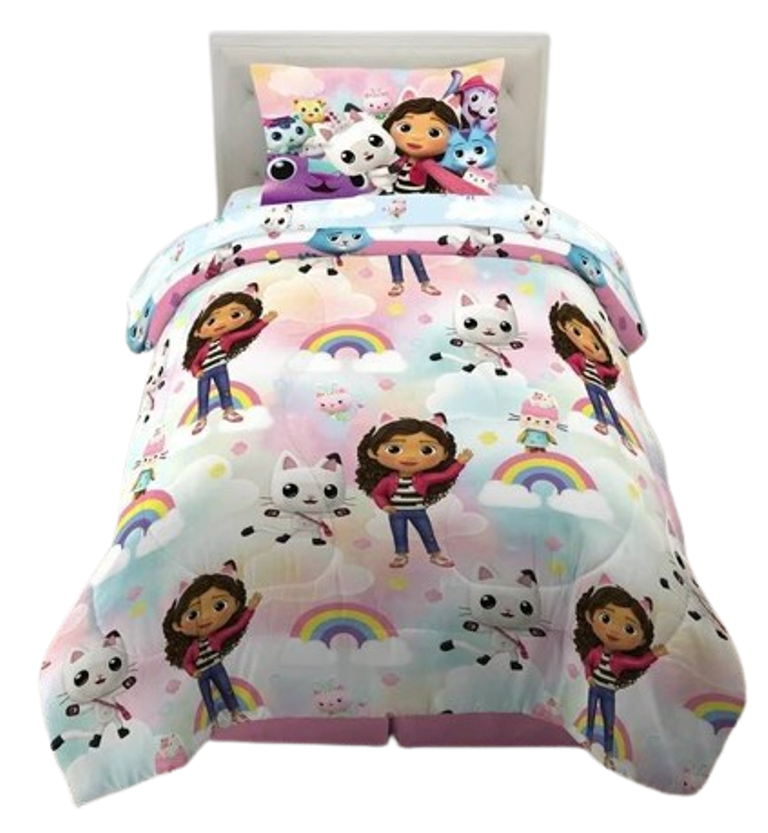 Gabby's Dollhouse Kids Reversible Bed SetW28210354933, W20609240088 eBay