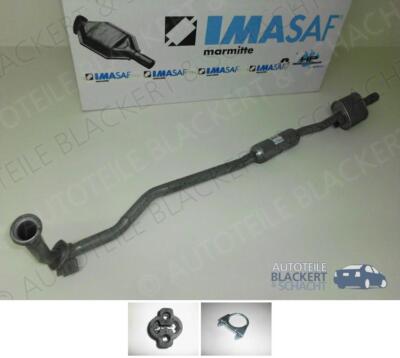 IMASAF Auspuff Vorschalldämpfer für Mirca 1.0 + 1.2 ohne Kat 1983-10/1988