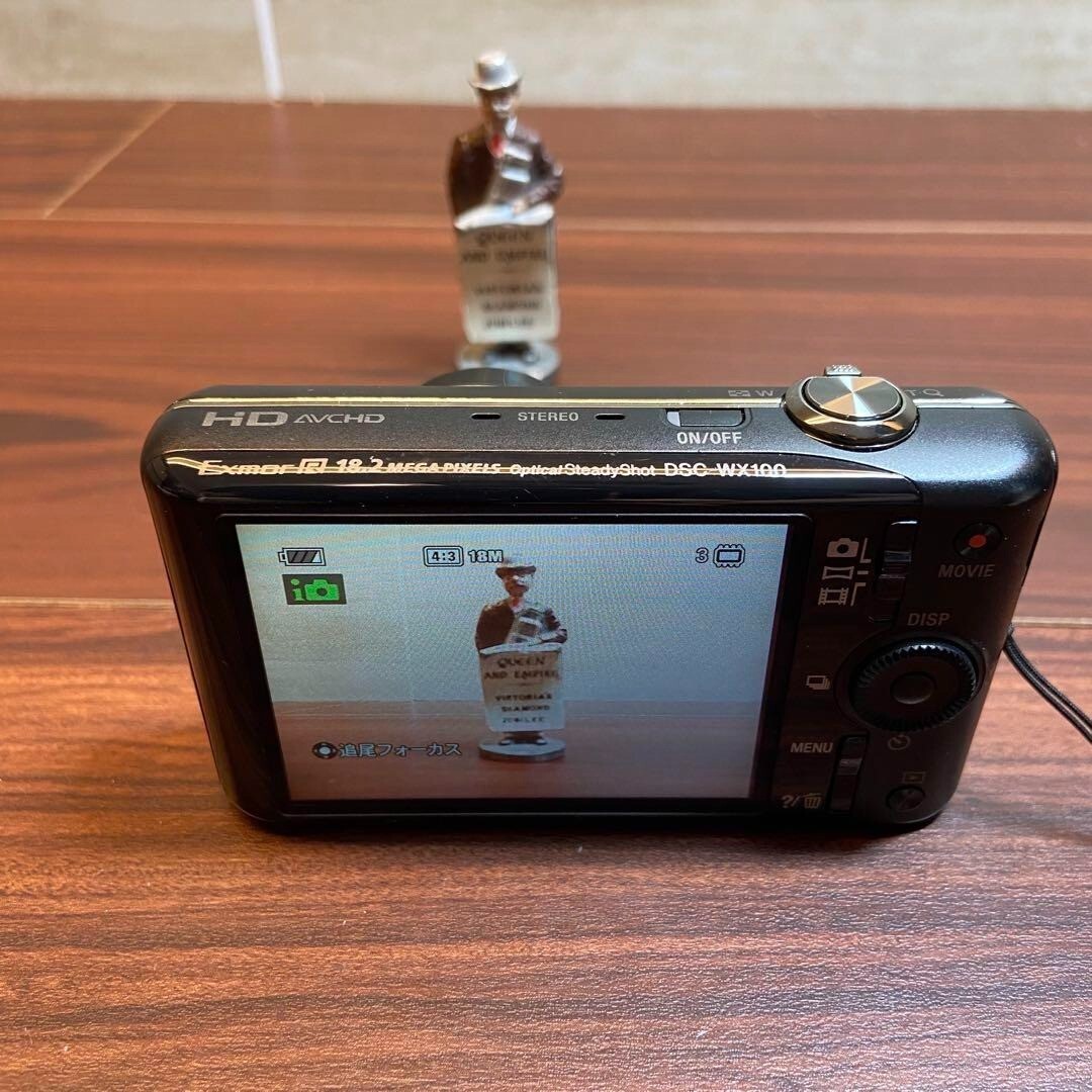 SONY Cyber-shot DSC-WX100 デジカメ ほぼ新品 3374 SONY Cyber-shot DSC-WX100 Digital Camera 3374 From Japan