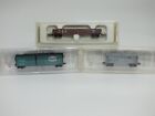 Mtl Z scale New York Central train cars lot, lightly used, great shape
