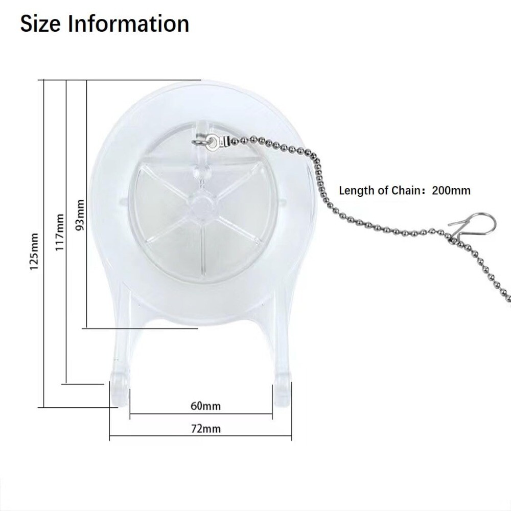 Rubber Stopper Toilet Drain Valve Flapper Toilet Replacement Toilet
