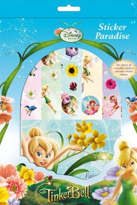 DISNEY FEEN AUFKLEBER PARADIES