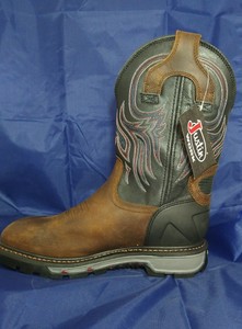 justin men's commander x5 steel work boots