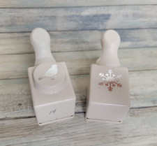 Martha Stewart Blackbird  Snowflake Punch Set of 2 Punches