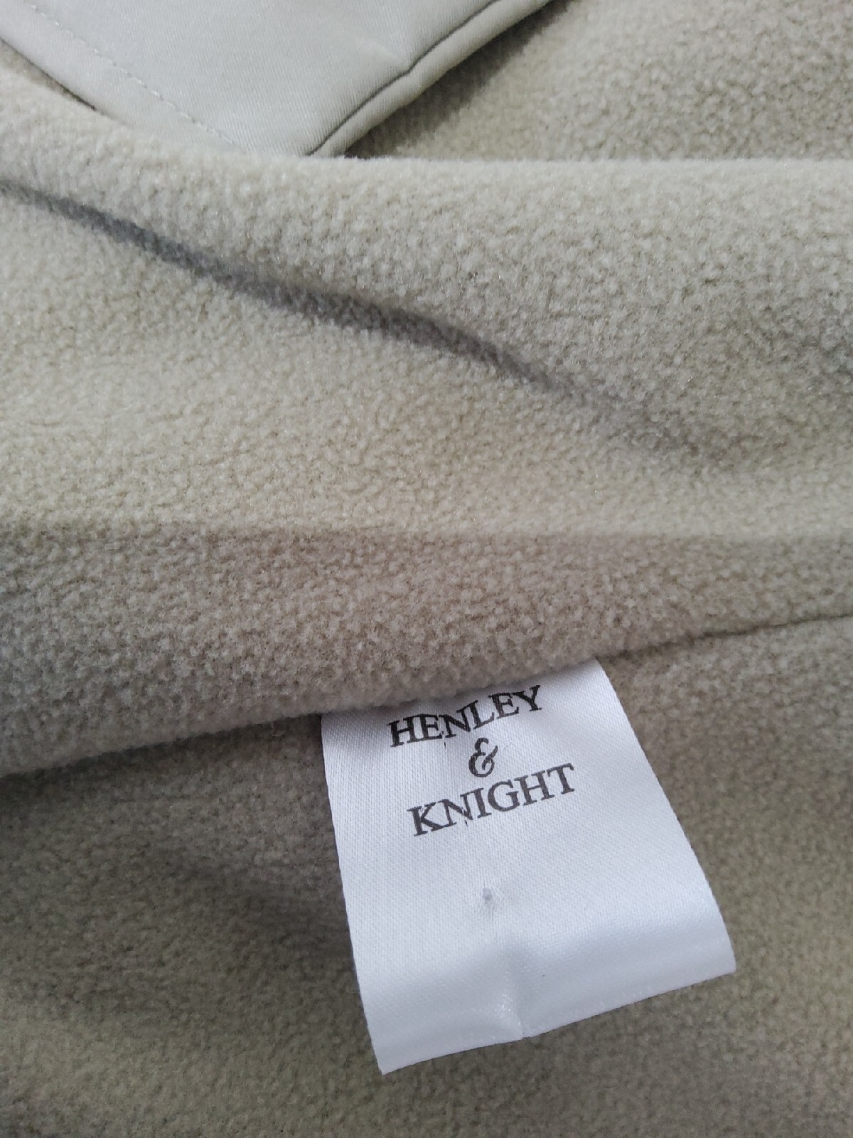 Henley & Knight Men's Smart Very Light Green Fleece Lined coat XL eBay