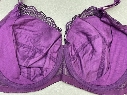 SAAISIRU WOMEN'S BRA UNDERWIRED NON PADDED BALCONETTE SIZE 38 DD (F85) - Picture 3 of 10