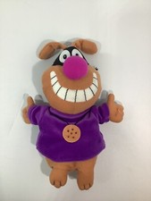 General Mills 1997 Chip The Hound Cookie Crisp Cereal Breakfast Babies Plush 8  