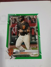 2021 Bowman Joey Bart RC Green parallel 94/99