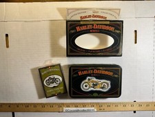 Vintage (3) 1997 Harley-Davidson Motorcycles Historical Playing Cards