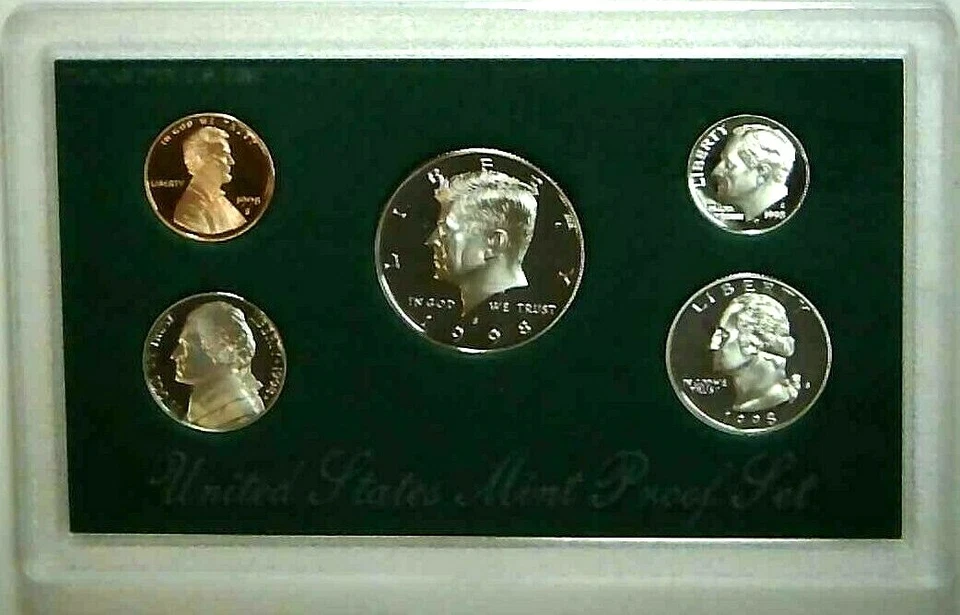 1998-S US Proof Mint Set 5 Coins CLAD 22hct0109 - Image 3 of 4